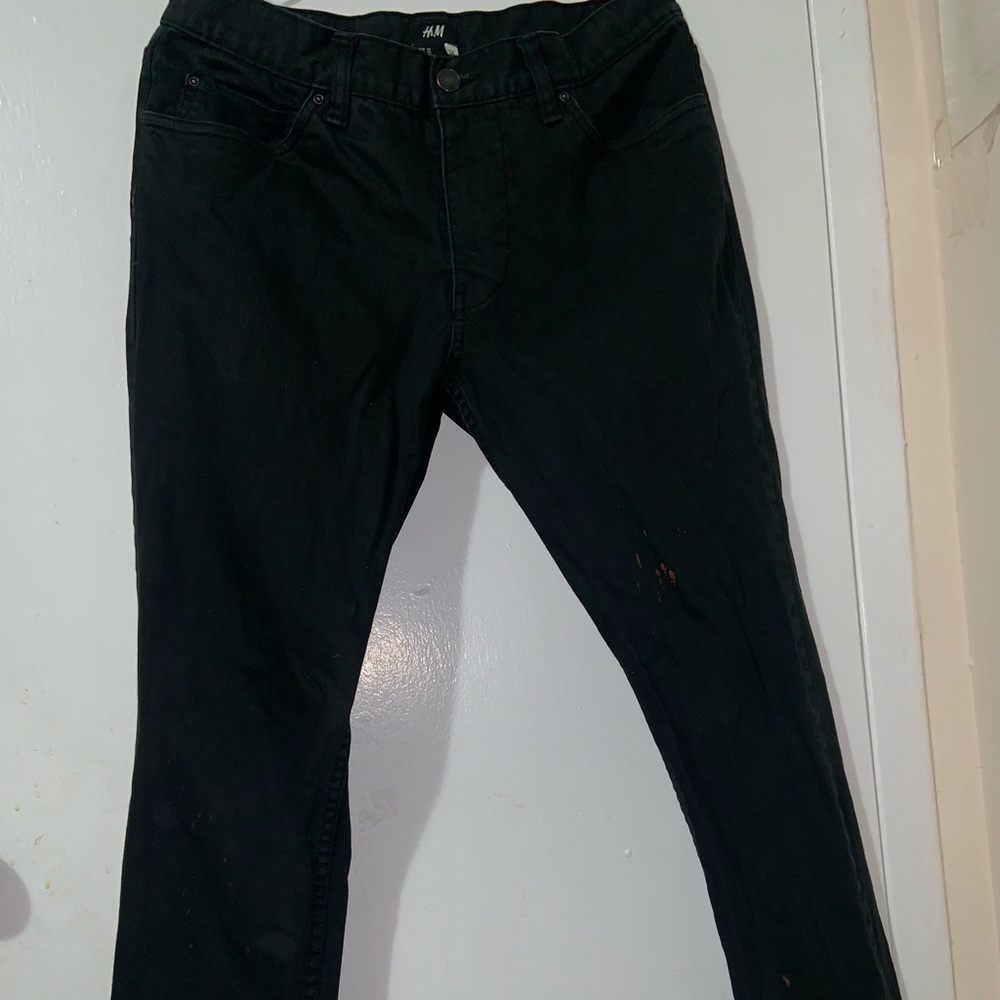 H&M Slim Black denim